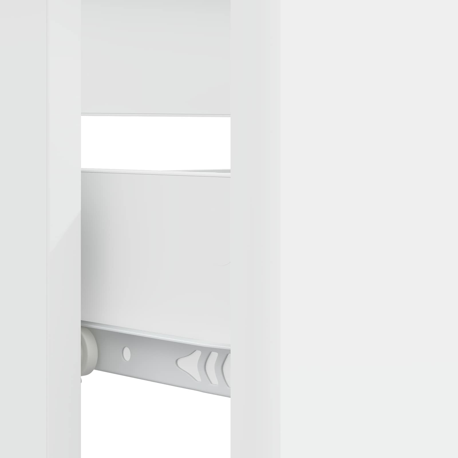 Badkamer wastafelkast BREDA Wit 82 x 41 x 59 cm Bewerkt hout