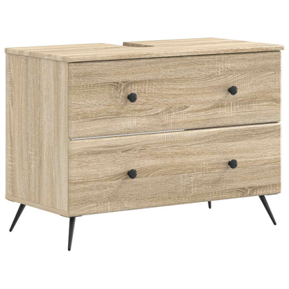 Badkamer wastafelkast BREDA Sonoma Eiken 82 x 41 x 59 cm