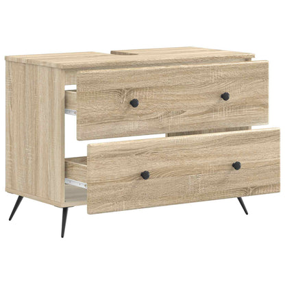 Badkamer wastafelkast BREDA Sonoma Eiken 82 x 41 x 59 cm