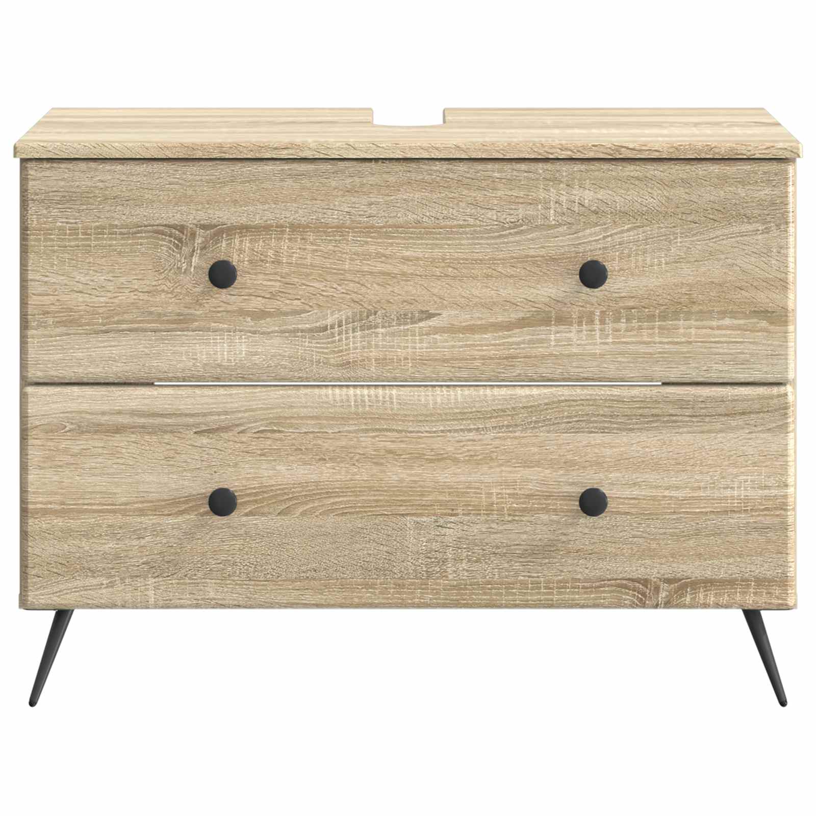 Badkamer wastafelkast BREDA Sonoma Eiken 82 x 41 x 59 cm