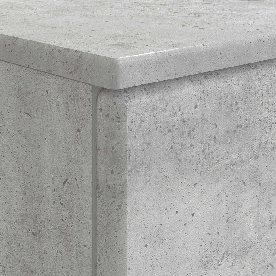 Badkamer wastafelkast BREDA Betongrijs 82 x 41 x 59 cm