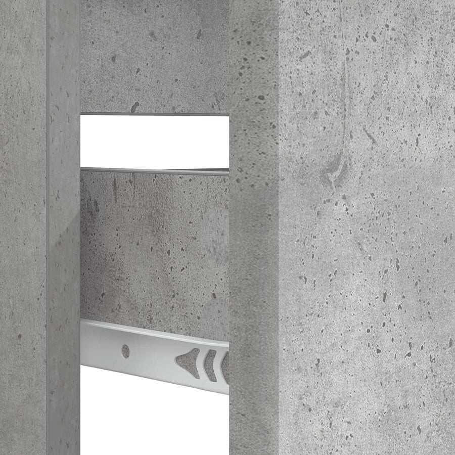 Badkamer wastafelkast BREDA Betongrijs 82 x 41 x 59 cm