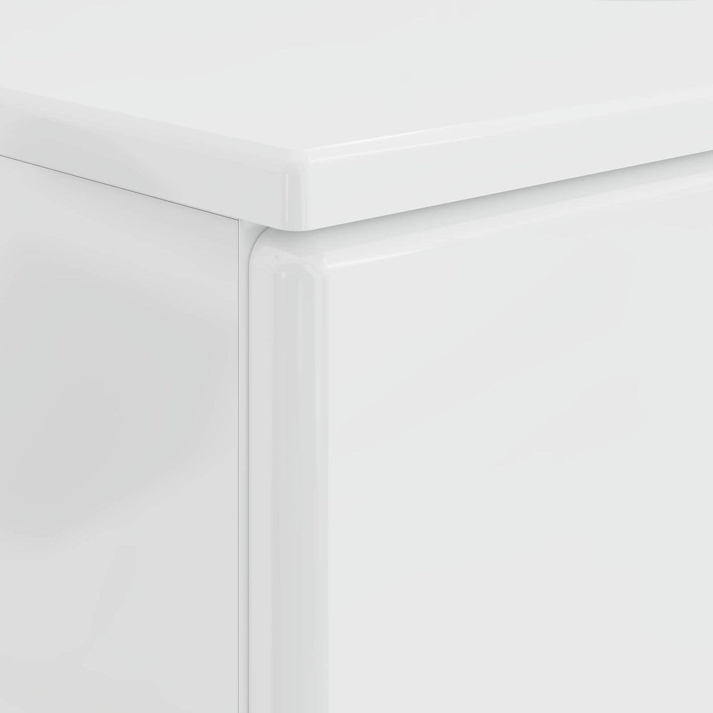 Badkamer wastafelkast BREDA Hoogglans Wit 82 x 41 x 59 cm