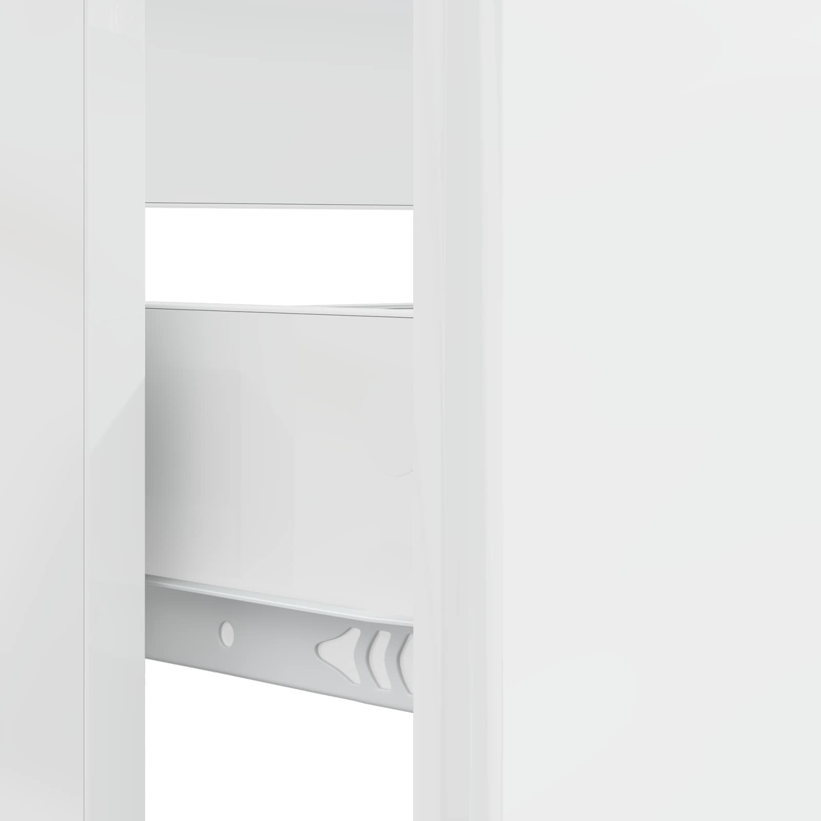 Badkamer wastafelkast BREDA Hoogglans Wit 82 x 41 x 59 cm