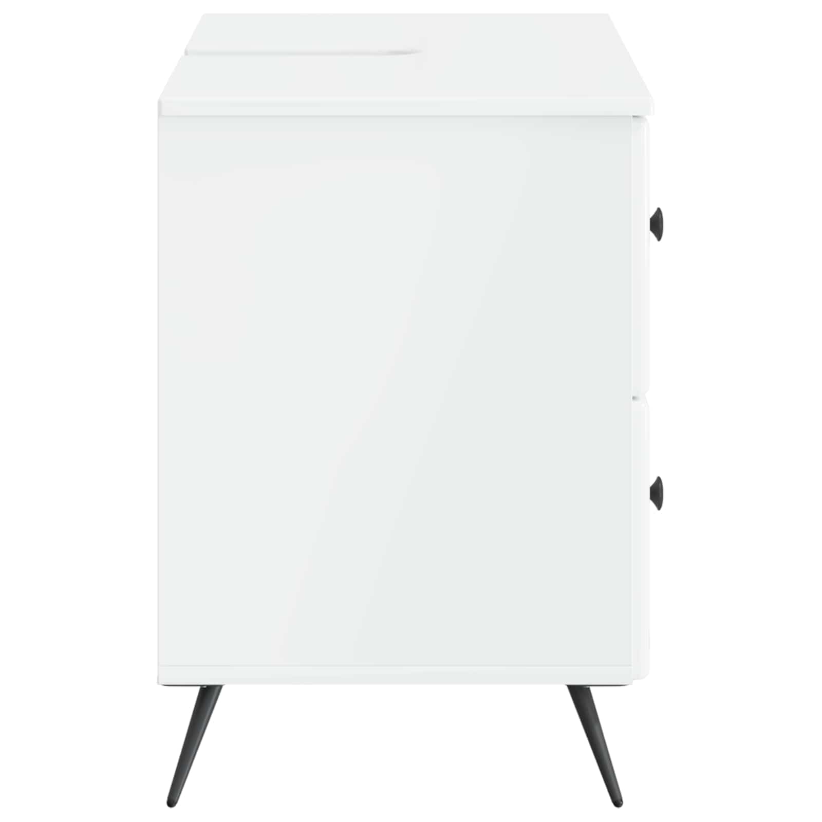 Badkamer wastafelkast BREDA Hoogglans Wit 82 x 41 x 59 cm