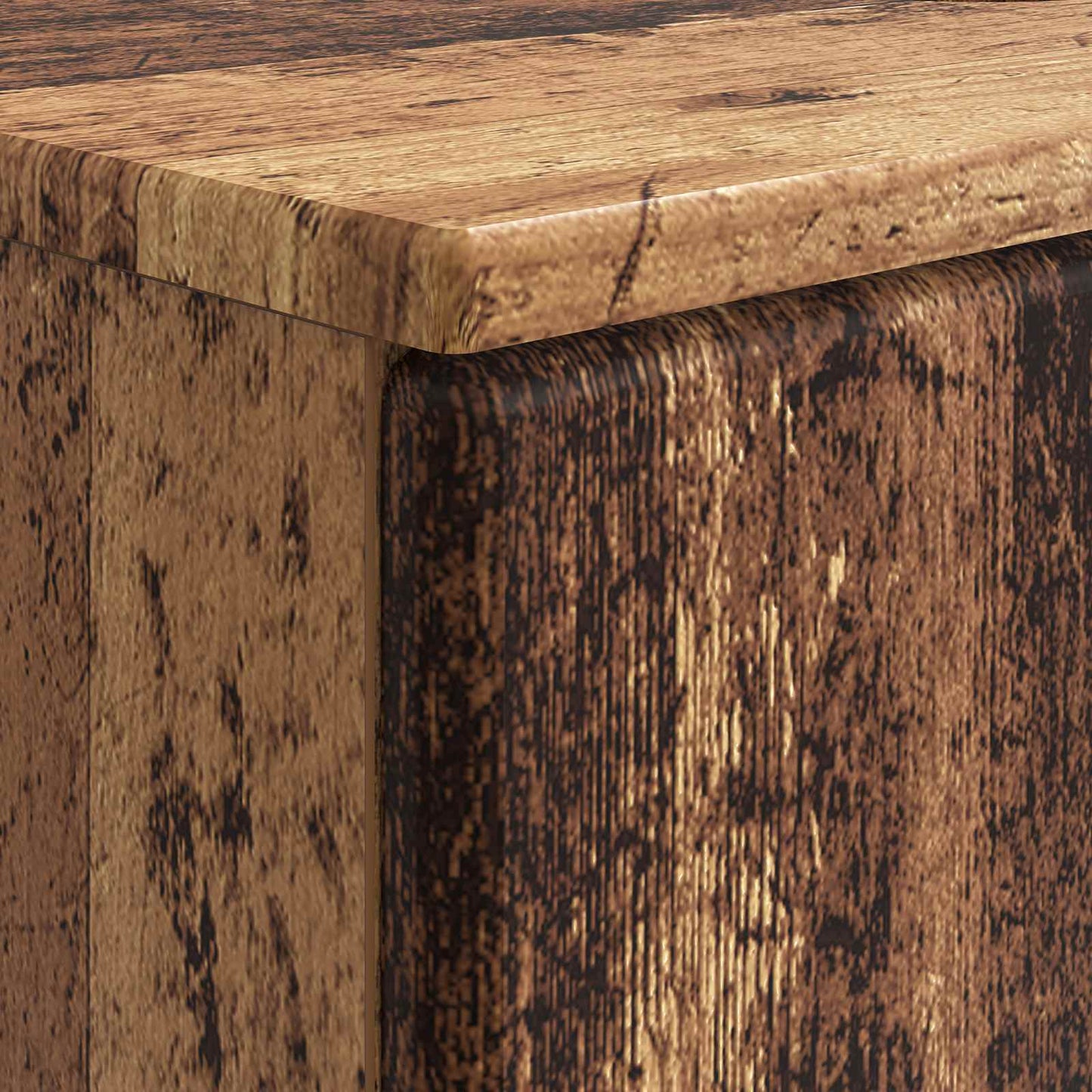 Badkamer wastafelkast BREDA Oud hout 82 x 41 x 59 cm