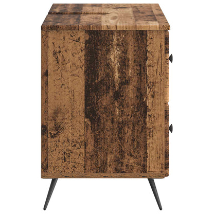 Badkamer wastafelkast BREDA Oud hout 82 x 41 x 59 cm