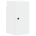 Badkamer wandkast Breda 30x31x59 cm wit bewerkt hout