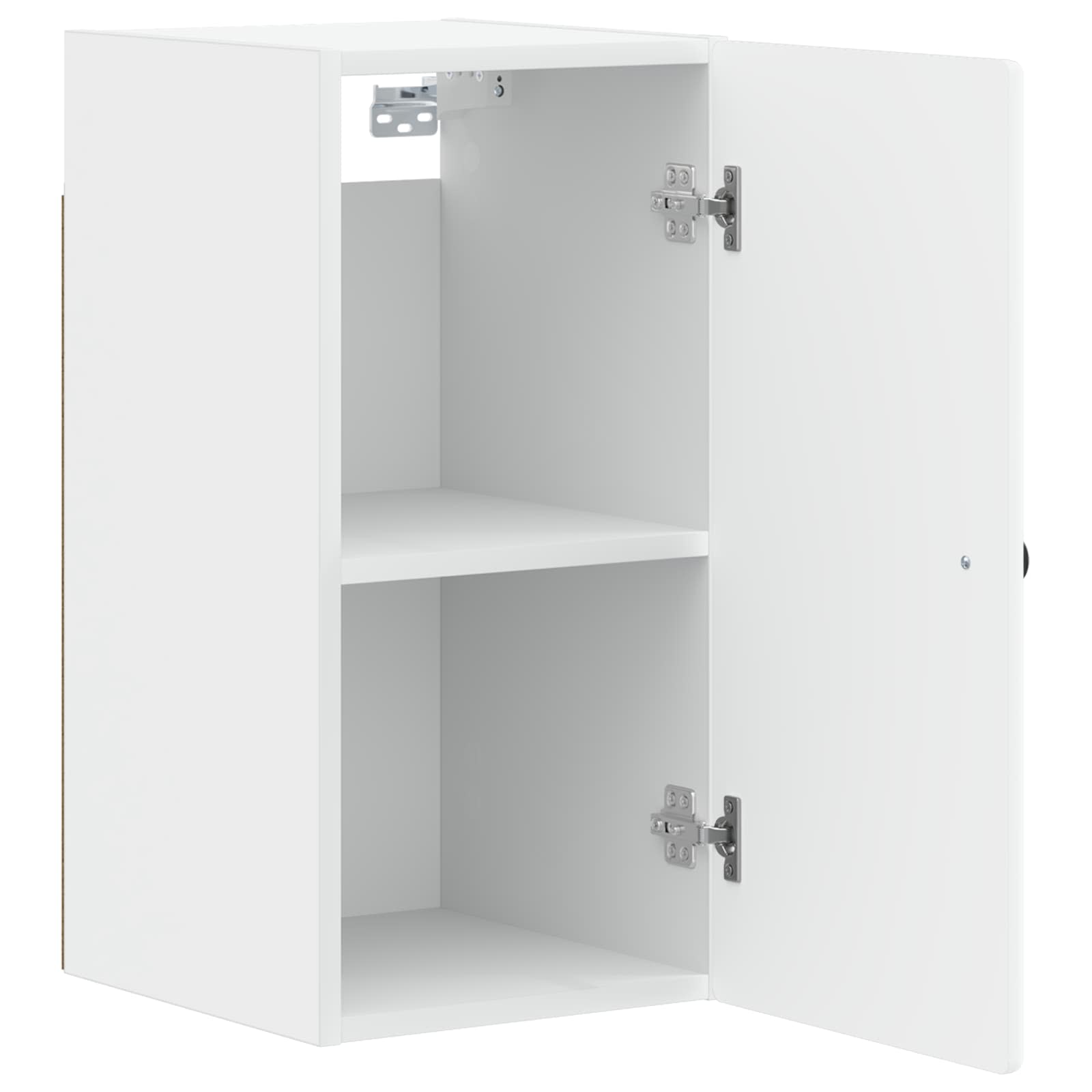 Badkamer wandkast BREDA Wit 30 x 31 x 59 cm Bewerkt hout