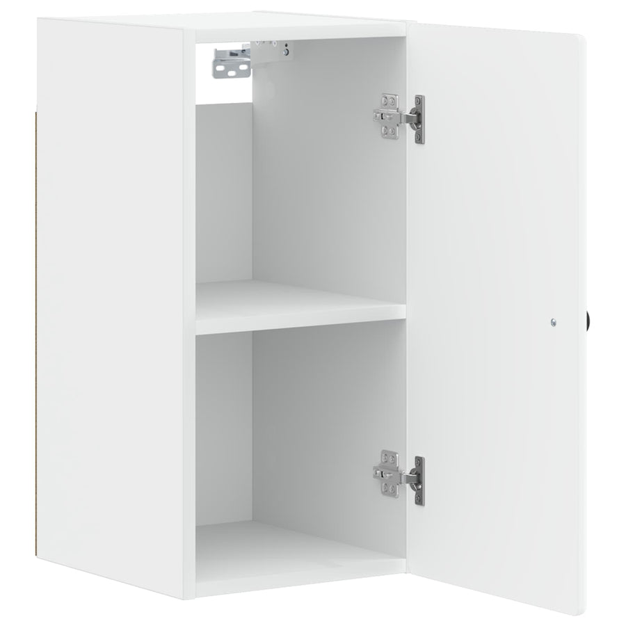 Badkamer wandkast BREDA Wit 30 x 31 x 59 cm Bewerkt hout