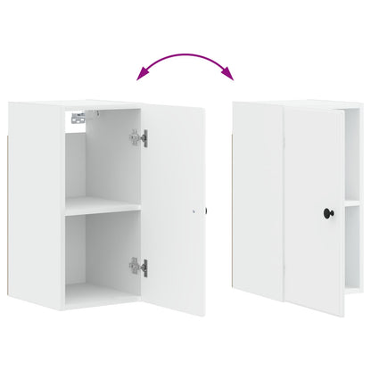 Badkamer wandkast BREDA Wit 30 x 31 x 59 cm Bewerkt hout