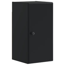 Badkamer wandkast BREDA Zwart 30 x 31 x 59 cm Bewerkt hout