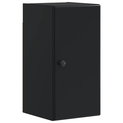 Badkamer wandkast BREDA Zwart 30 x 31 x 59 cm Bewerkt hout