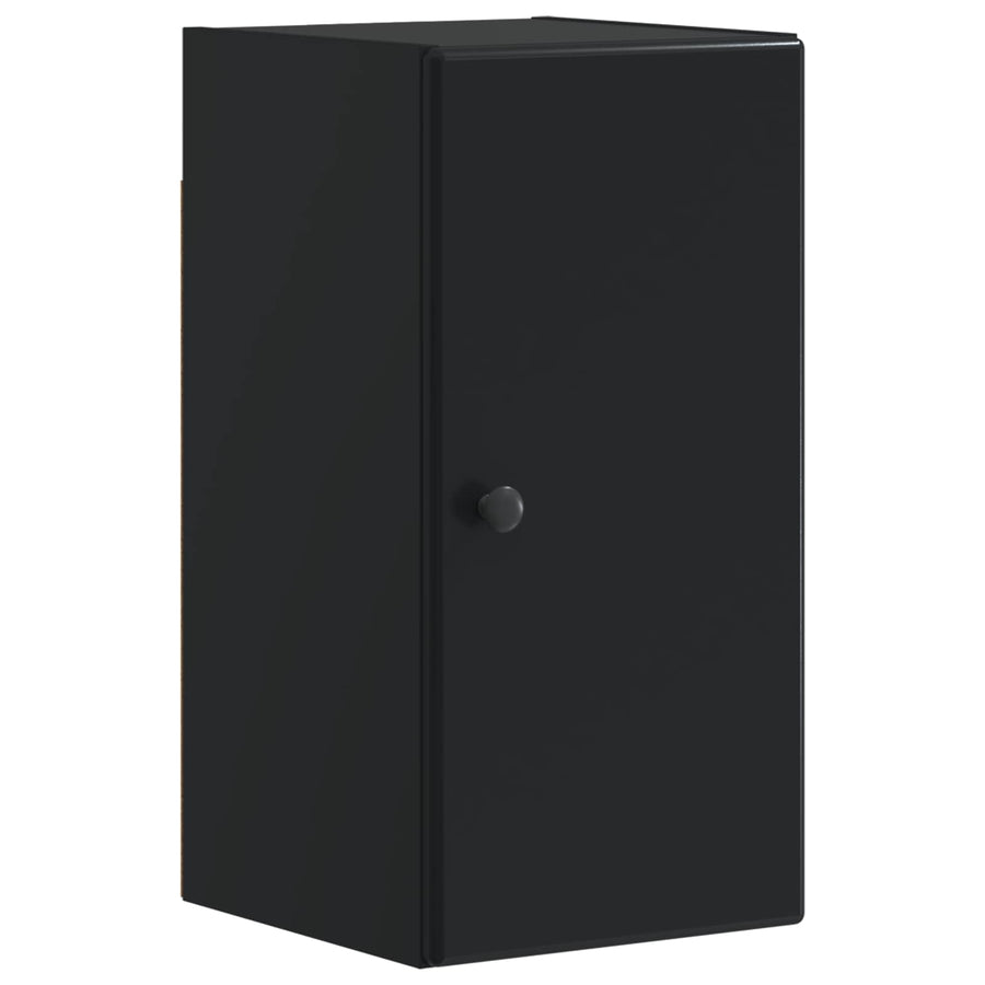 Badkamer wandkast BREDA Zwart 30 x 31 x 59 cm Bewerkt hout
