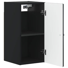 Badkamer wandkast BREDA Zwart 30 x 31 x 59 cm Bewerkt hout