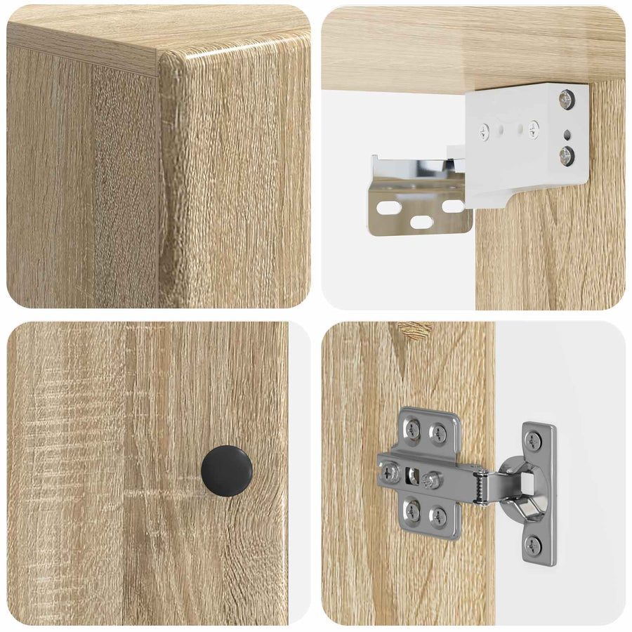 Badkamer wandkast BREDA Sonoma Eiken 30 x 31 x 59 cm