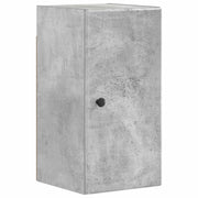 Badkamerkast 30x31x59 cm betongrijs bewerkt hout