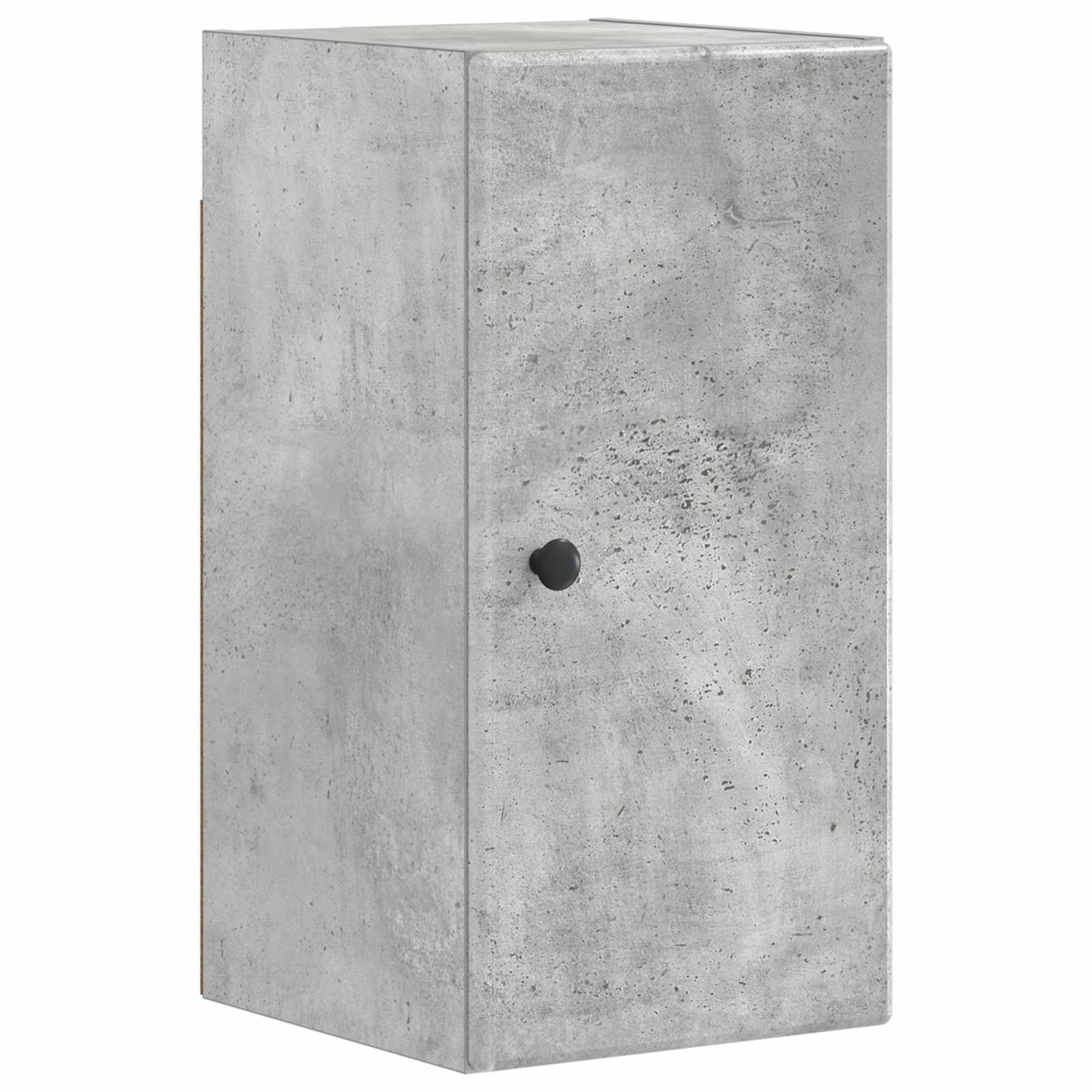 Badkamer wandkast BREDA Betongrijs 30 x 31 x 59 cm Bewerkt hout
