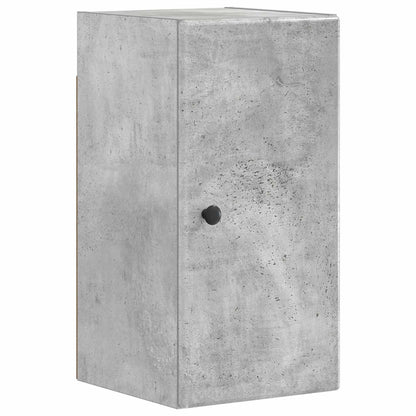 Badkamer wandkast BREDA Betongrijs 30 x 31 x 59 cm Bewerkt hout