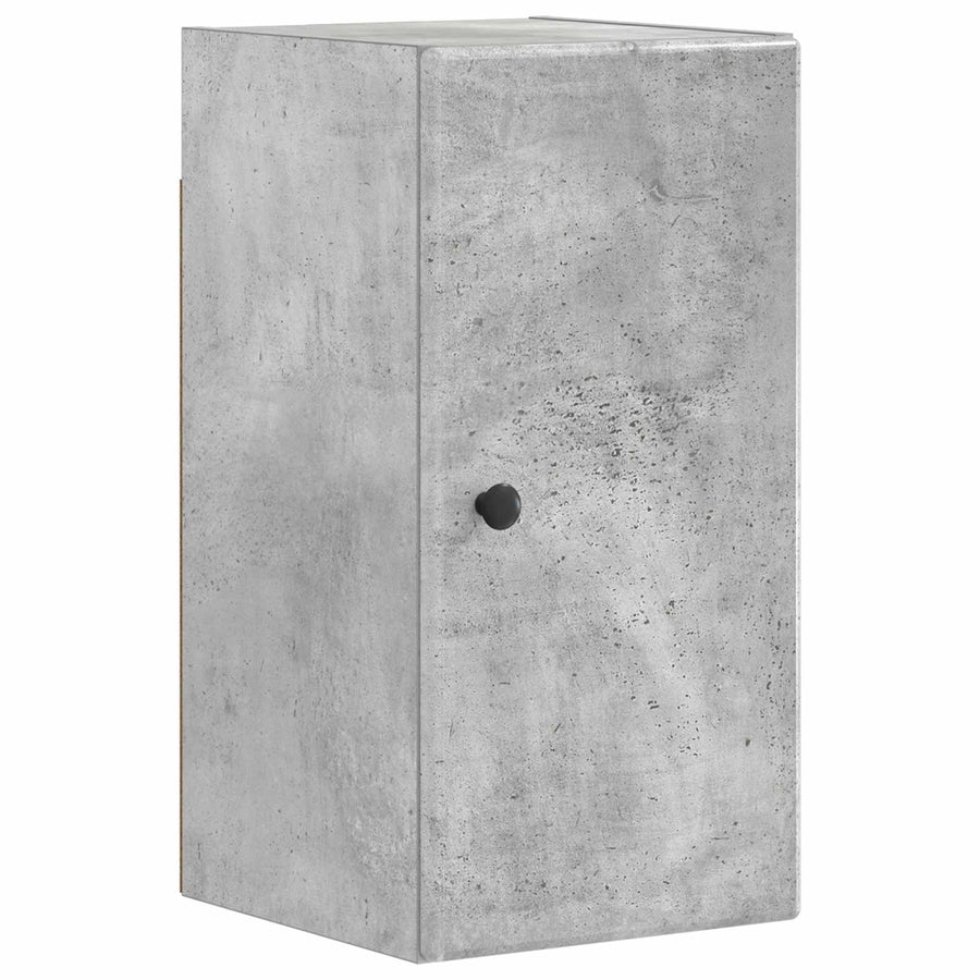 Badkamer wandkast BREDA Betongrijs 30 x 31 x 59 cm Bewerkt hout