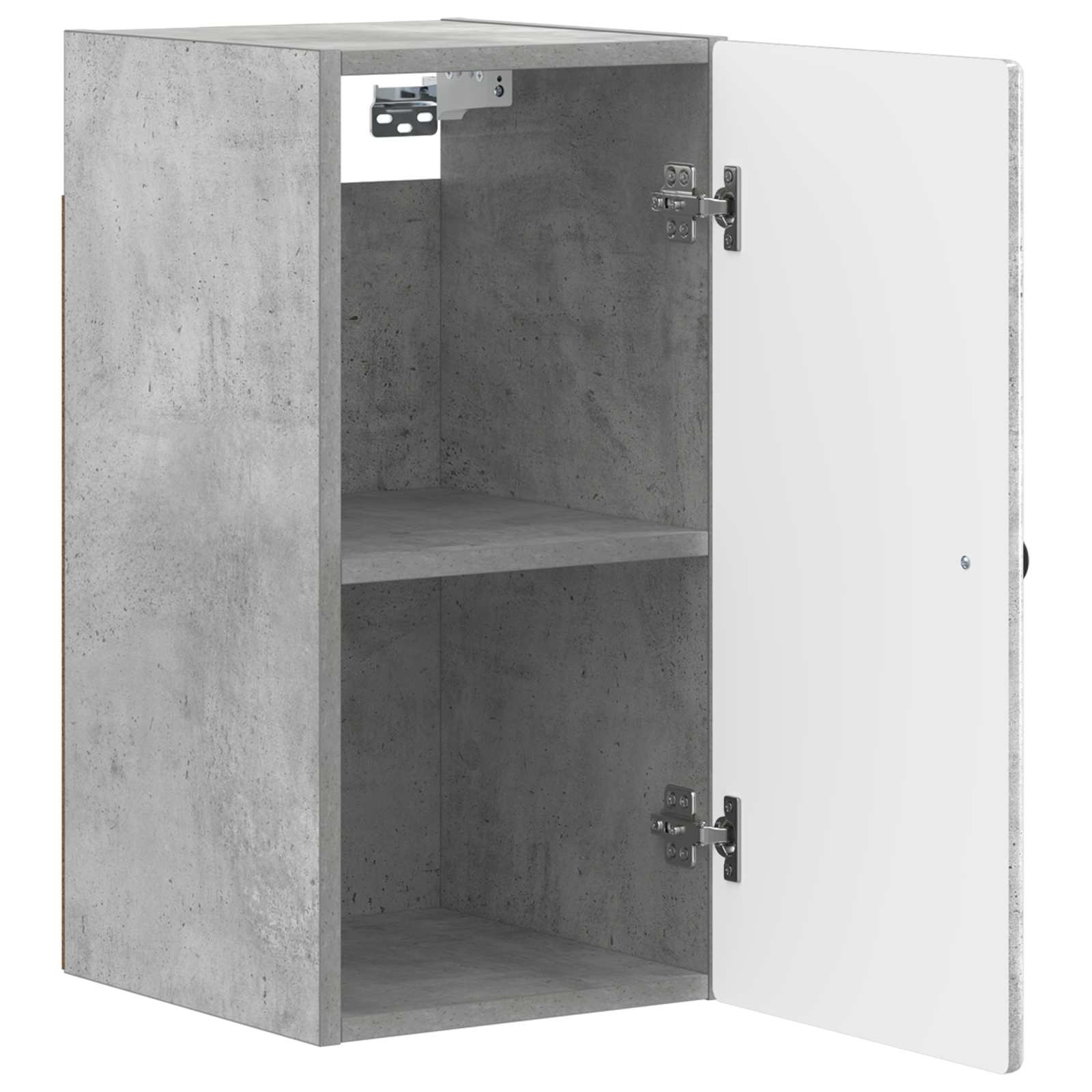 Badkamer wandkast BREDA Betongrijs 30 x 31 x 59 cm Bewerkt hout