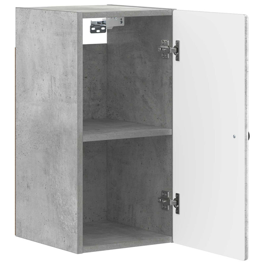 Badkamer wandkast BREDA Betongrijs 30 x 31 x 59 cm Bewerkt hout