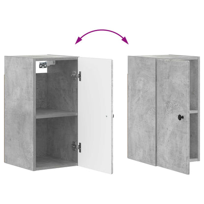 Badkamer wandkast BREDA Betongrijs 30 x 31 x 59 cm Bewerkt hout