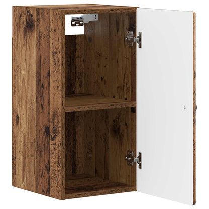 Badkamer wandkast BREDA Oud hout 30 x 31 x 59 cm Bewerkt hout