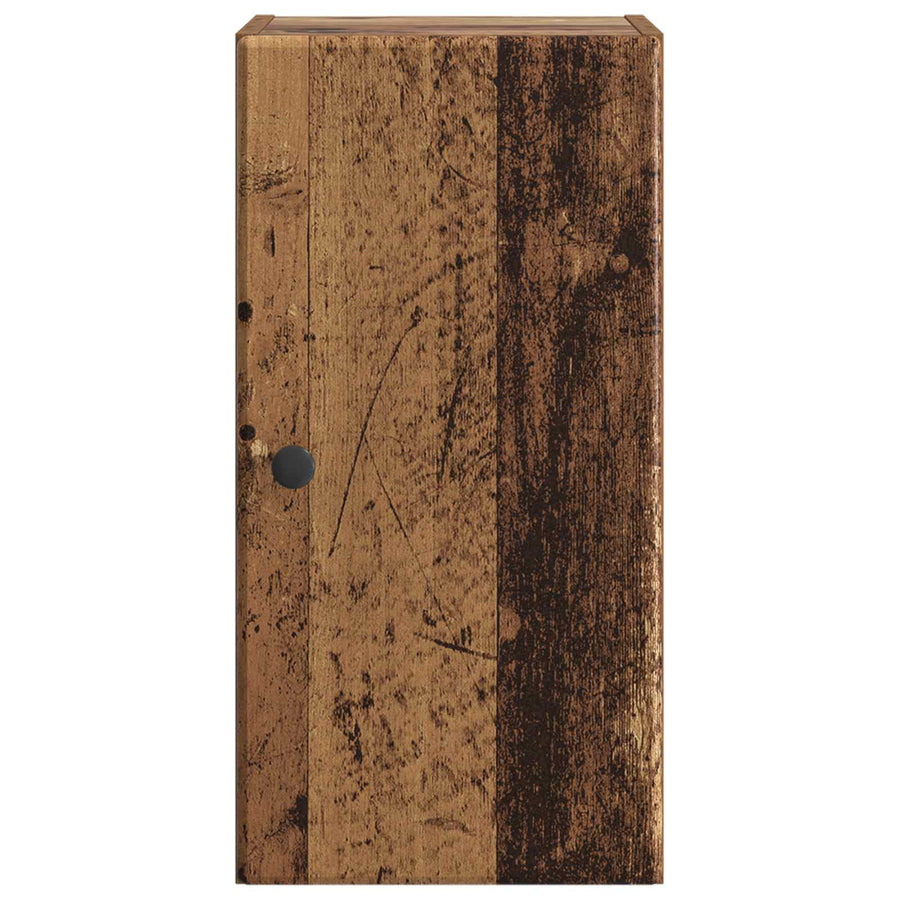 Badkamer wandkast BREDA Oud hout 30 x 31 x 59 cm Bewerkt hout