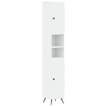 Badkamerkast met Open Plank BREDA Wit 30 x 31 x 190 cm