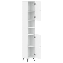 Badkamerkast met Open Plank BREDA Wit 30 x 31 x 190 cm
