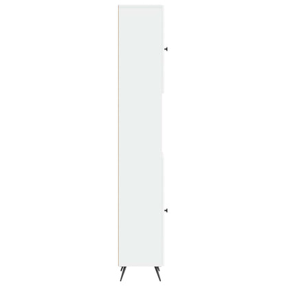 Badkamerkast met Open Plank BREDA Wit 30 x 31 x 190 cm