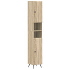 Badkamerkast 30x31x190 cm Sonoma eiken