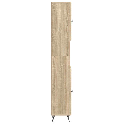 Badkamerkast met Open Plank BREDA Sonoma Eiken 30 x 31 x 190 cm