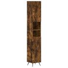 Badkamerkast 30x31x190 cm gerookt eiken