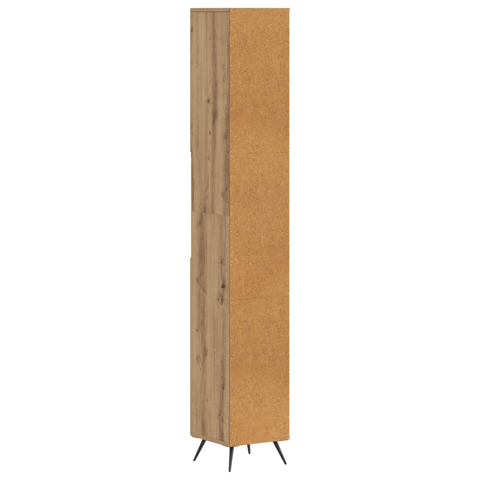 Badkamerkast met Open Plank BREDA Oud hout 30 x 31 x 190 cm