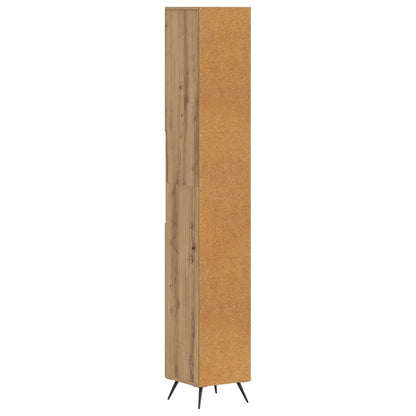 Badkamerkast met Open Plank BREDA Oud hout 30 x 31 x 190 cm