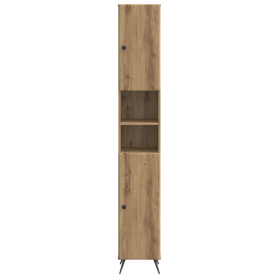 Badkamerkast met Open Plank BREDA Oud hout 30 x 31 x 190 cm