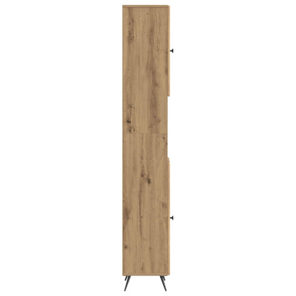 Badkamerkast met Open Plank BREDA Oud hout 30 x 31 x 190 cm