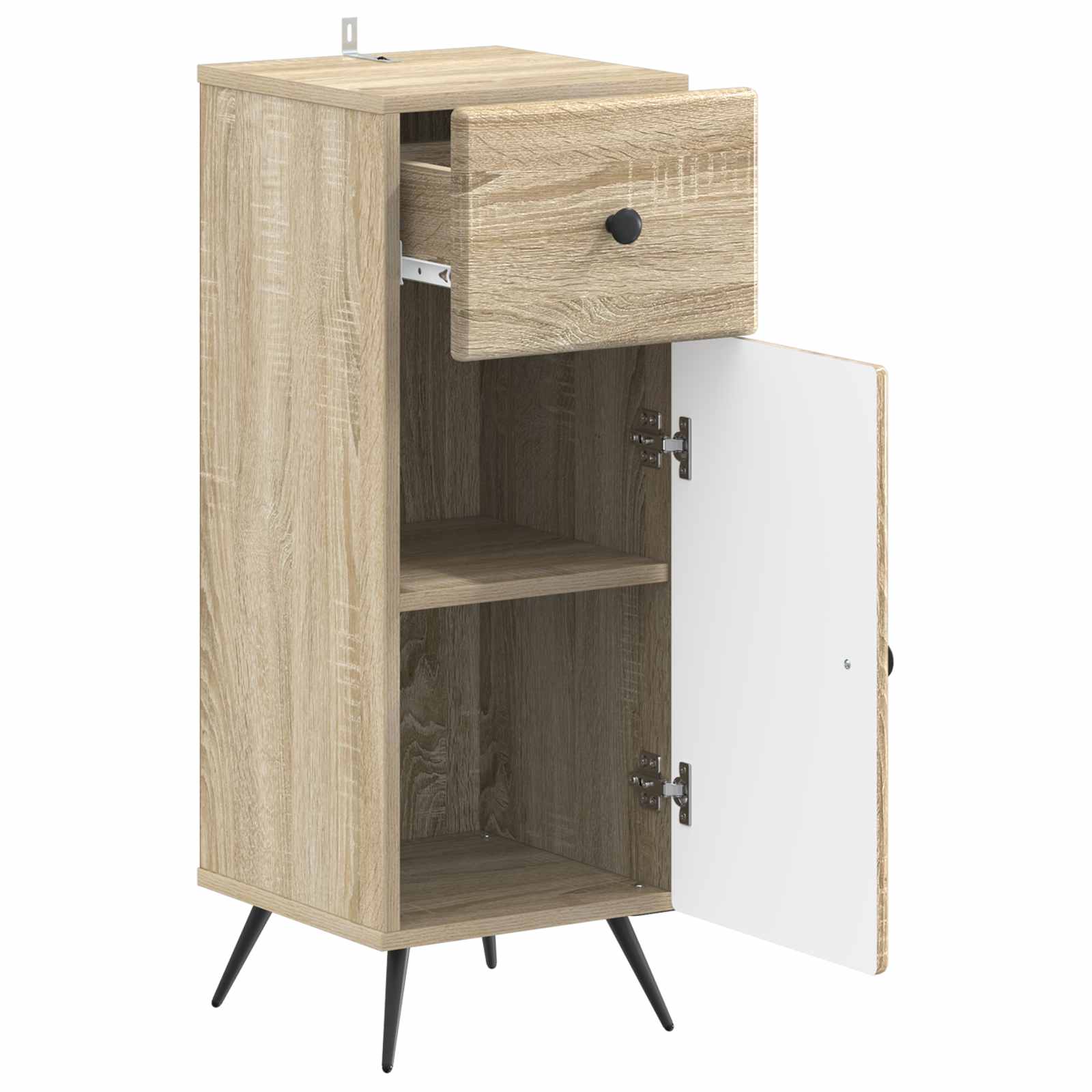 Badkamer Opbergkast BREDA Sonoma Eiken 30 x 31 x 80 cm