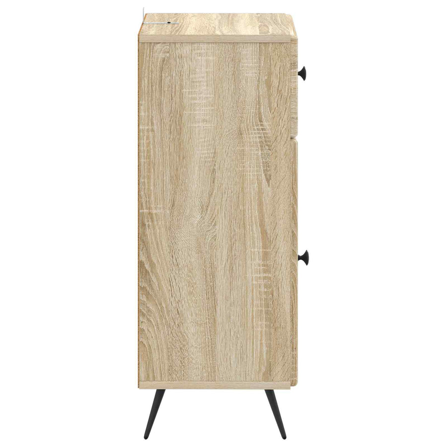 Badkamer Opbergkast BREDA Sonoma Eiken 30 x 31 x 80 cm