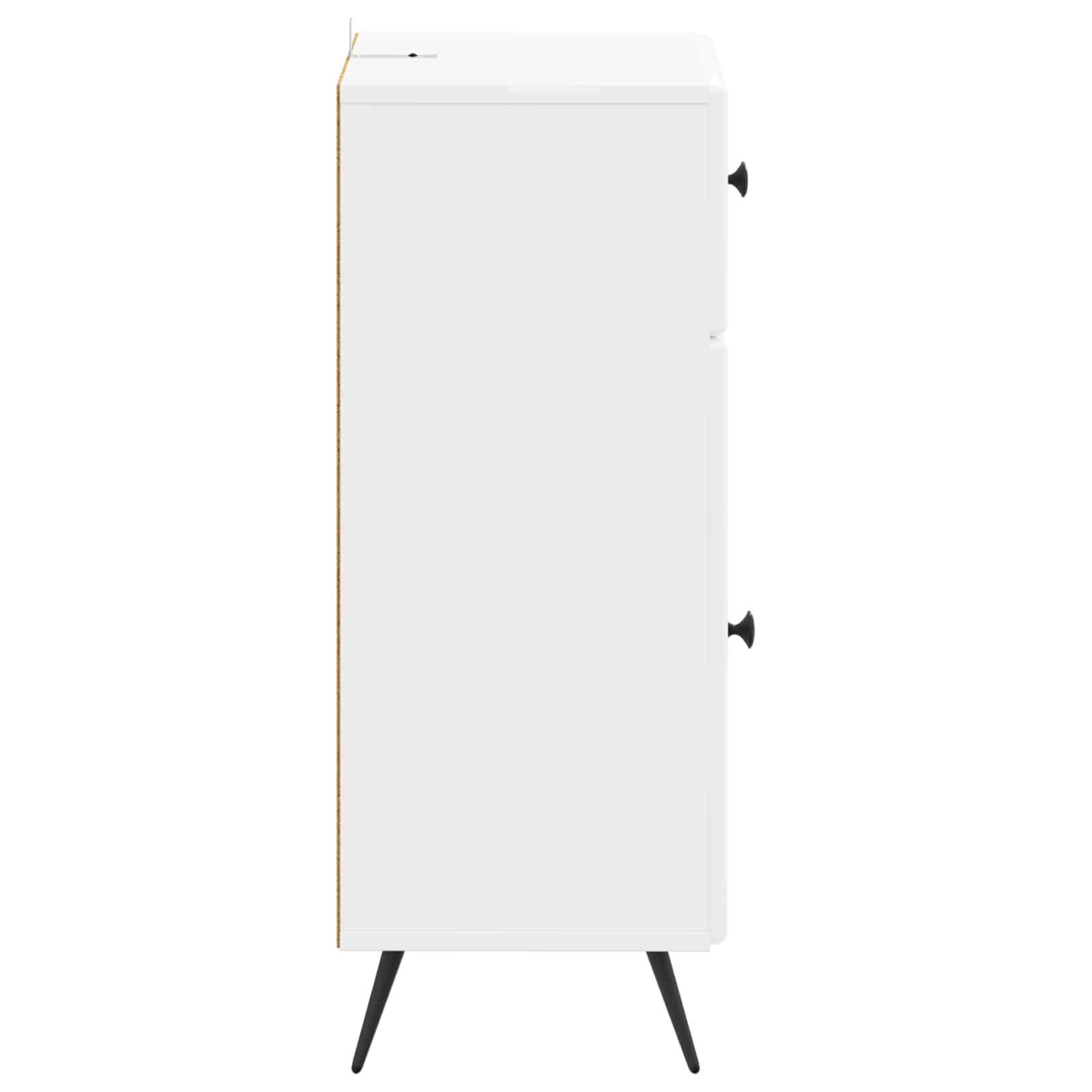 Badkamer Opbergkast BREDA Hoogglans Wit 30 x 31 x 80 cm
