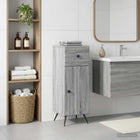 Badkamer Opbergkast BREDA Grijs Sonoma 30 x 31 x 80 cm