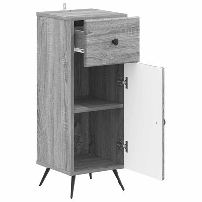 Badkamer Opbergkast BREDA Grijs Sonoma 30 x 31 x 80 cm