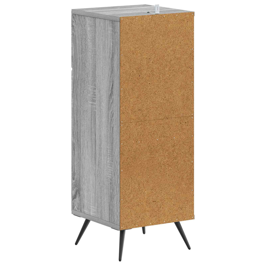 Badkamer Opbergkast BREDA Grijs Sonoma 30 x 31 x 80 cm