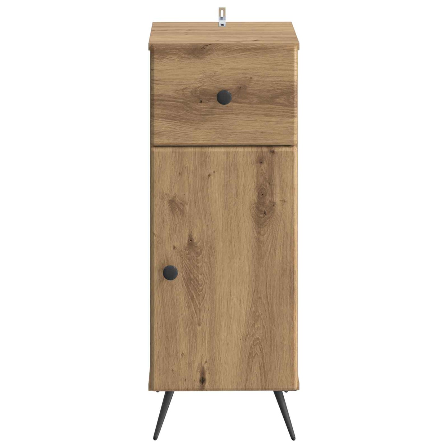 Badkamer Opbergkast BREDA Artisanaal eiken 30 x 31 x 80 cm