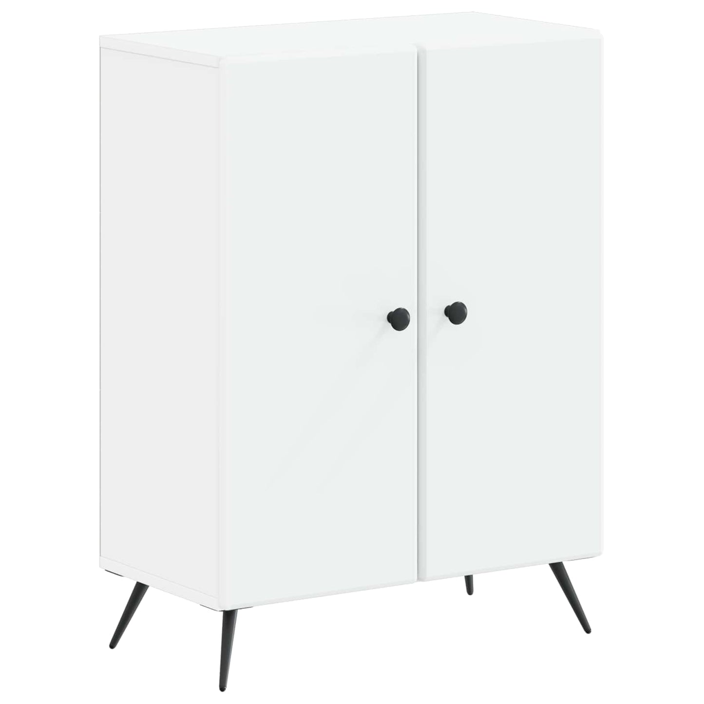Badkamer Opbergkast BREDA Wit 59,5 x 31 x 80 cm Bewerkt hout