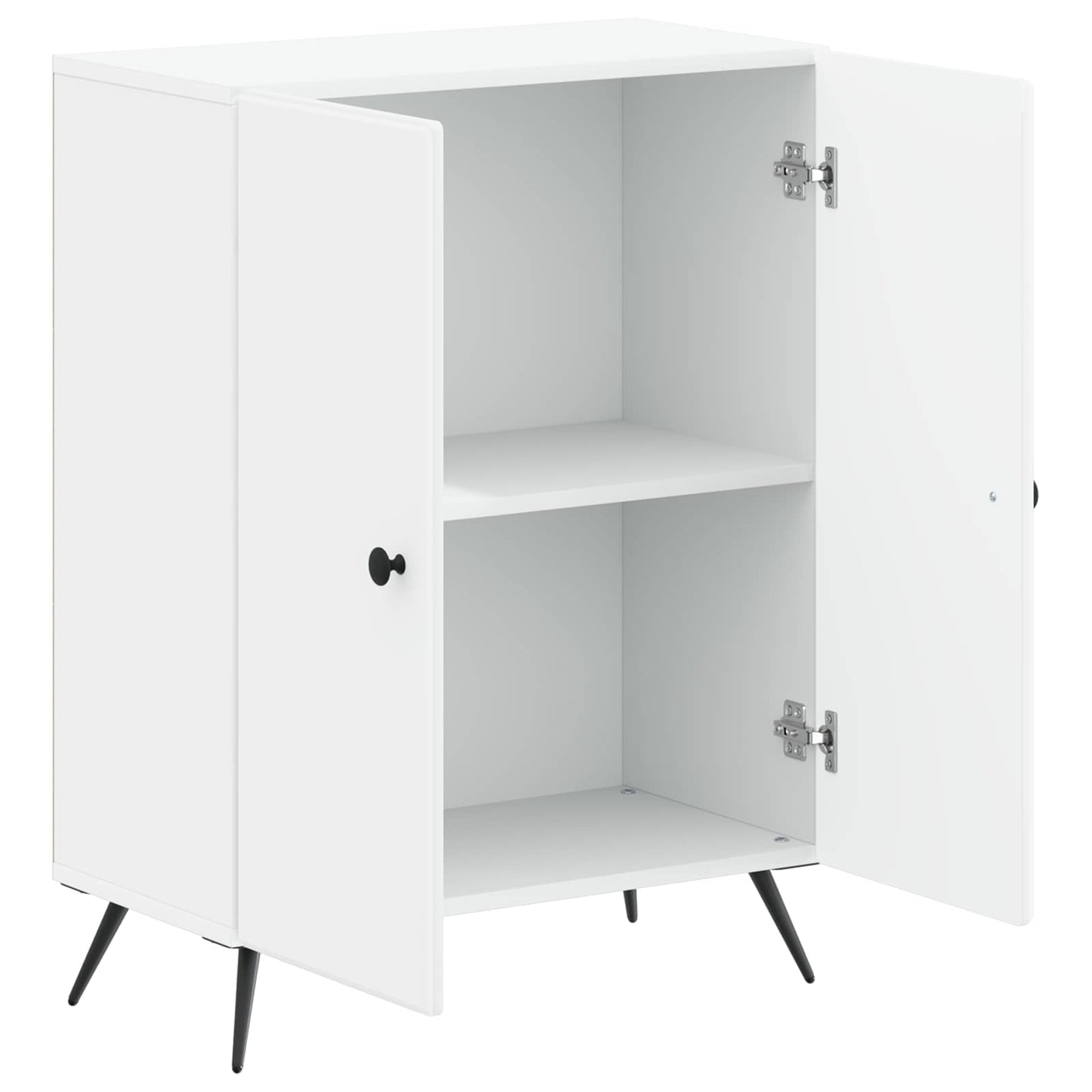 Badkamer Opbergkast BREDA Wit 59,5 x 31 x 80 cm Bewerkt hout