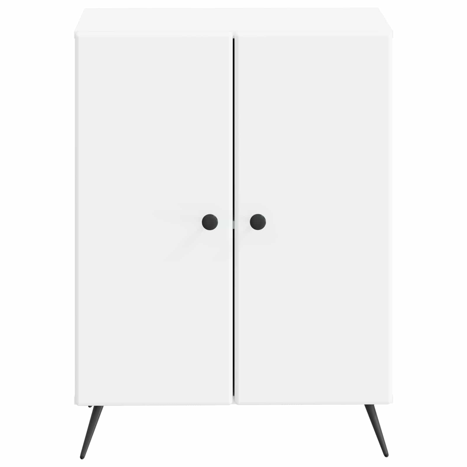 Badkamer Opbergkast BREDA Wit 59,5 x 31 x 80 cm Bewerkt hout