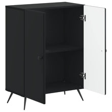 Badkamer Opbergkast BREDA Zwart 59,5 x 31 x 80 cm Bewerkt hout